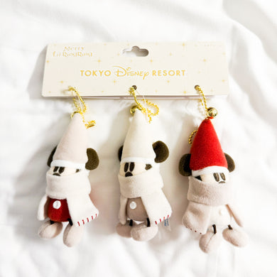 TDR - Christmas 2024 Merry Lil Ring Ring Plush Keychains Set