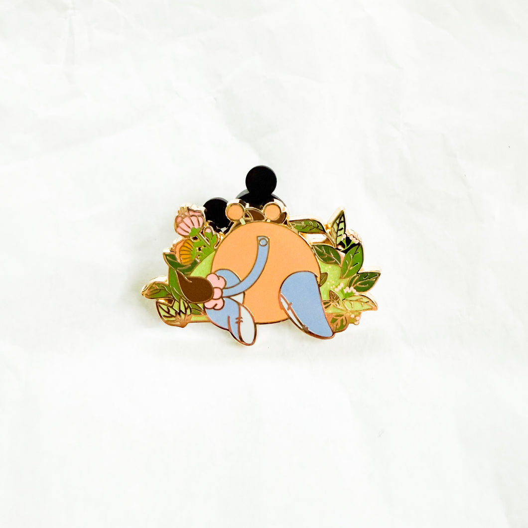 SHDR - Winnie the Pooh and Friends Spring Day - Eeyore Behind Pin