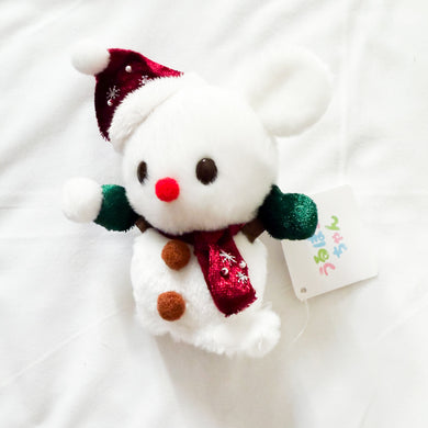 Urupocha-Chan - Christmas - Mickey Mouse as Snowman Plush