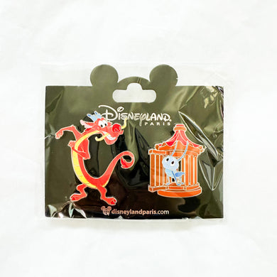 DLP - Mushu and Cri-Kee Pins Set