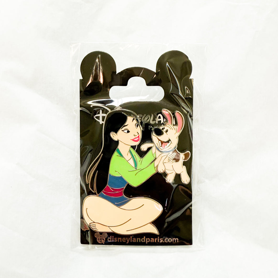 DLP - Mulan and Little Brother Pin
