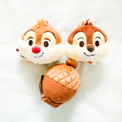 HKDL - Headband Plush - Chip, Dale and Acorn