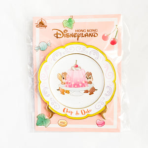 HKDL - Chip and Dale - Dessert Plates - Jello Pin
