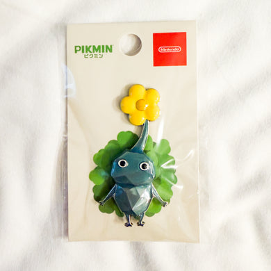 Nintendo - Pikmin - Ice Pikmin with Yellow Flower Brooch