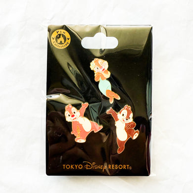 TDR - Chip, Dale and Clarice Pins Set