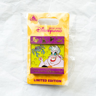 HKDL - Flipping Slide - The Little Mermaid Pin