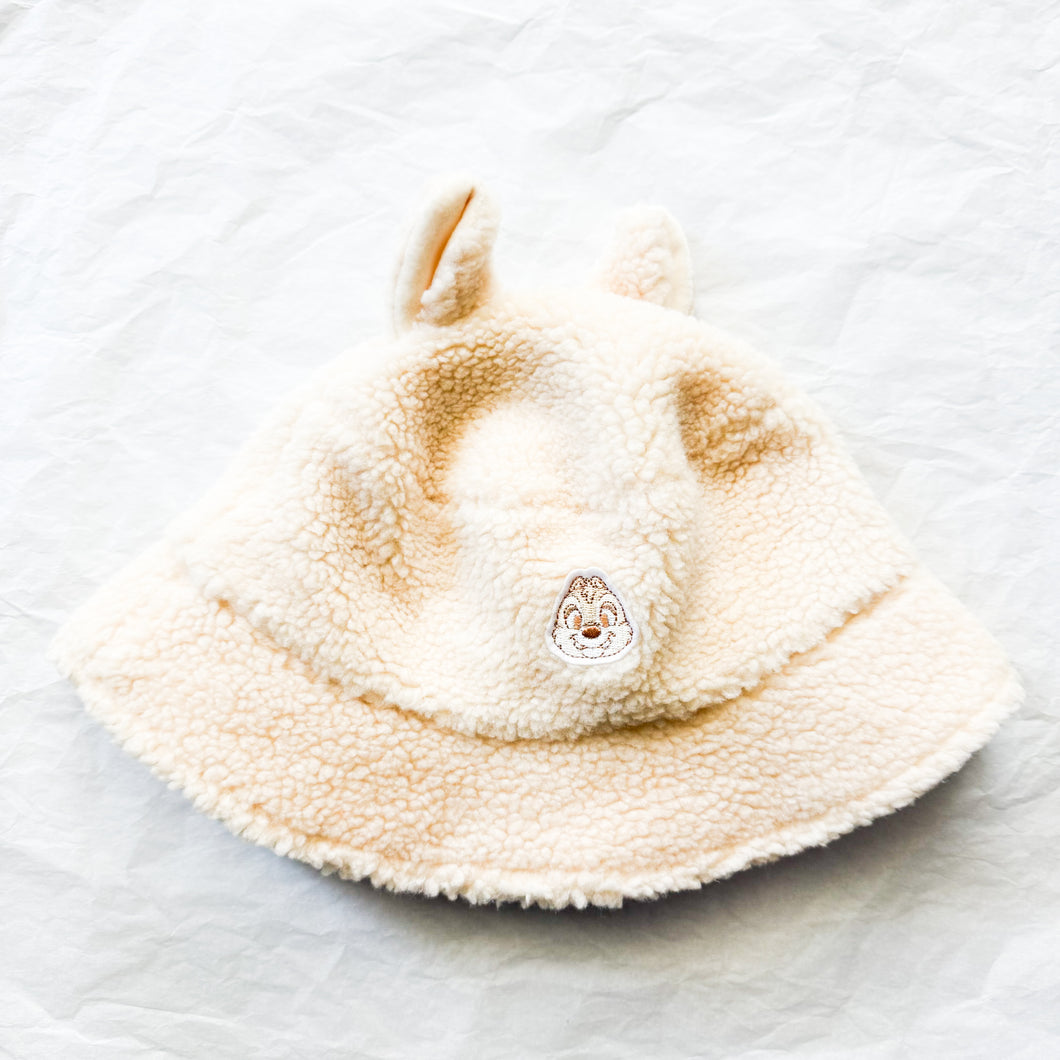 HKDL - Chip and Dale - Dale Faux Sherpa Bucket Hat with Ears