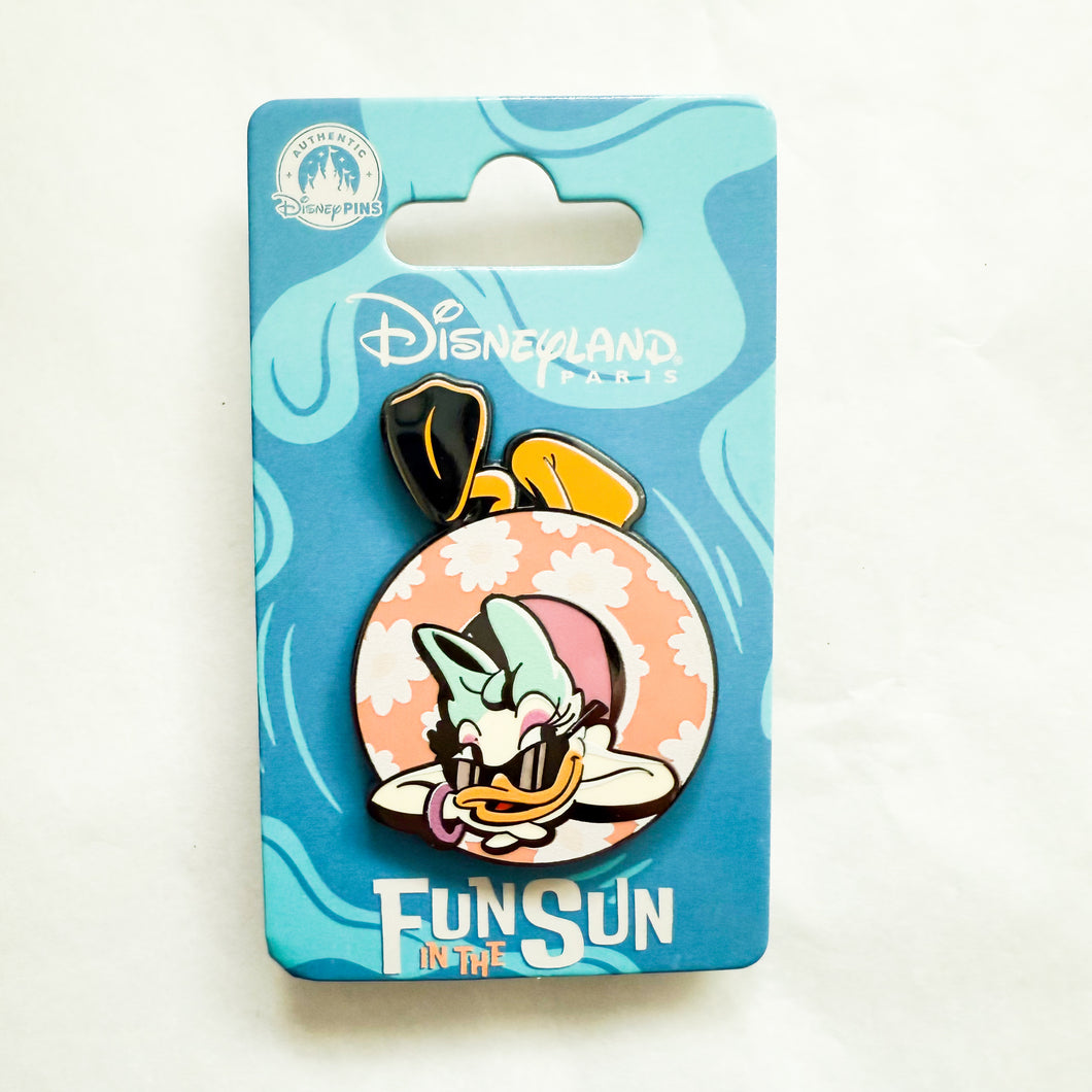 DLP - Fun in the Sun - Daisy Duck with Inner Tube Pin