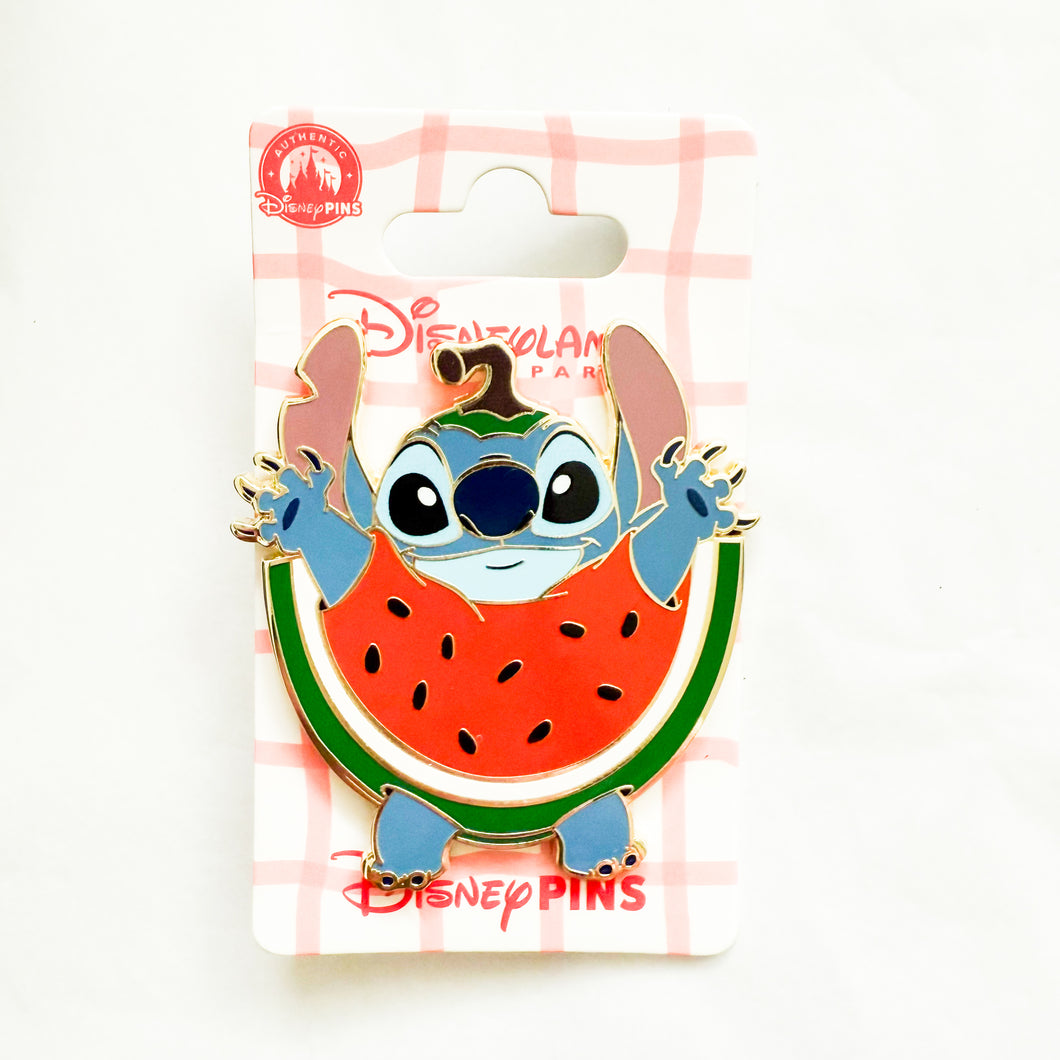 DLP - Cutie Fruit Babies - Stitch Watermelon Pin