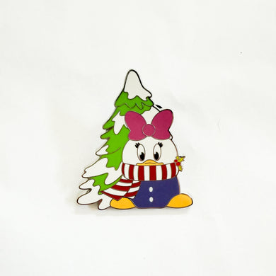 Winter Gnomes - Daisy Duck Pin