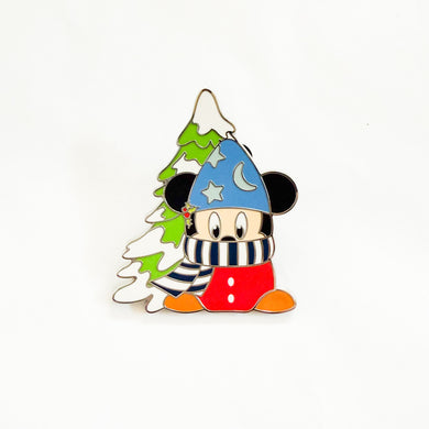 Winter Gnomes - Sorcerer Mickey Mouse Pin