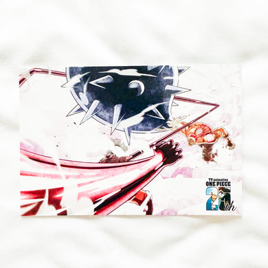 Mugiwara Store - 25th Anniversary - Luffy and Katakuri Postcard