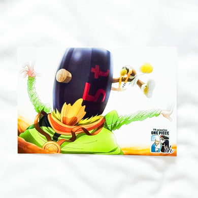 Mugiwara Store - 25th Anniversary - Usopp and Mr. 4 Postcard