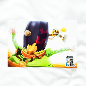 Mugiwara Store - 25th Anniversary - Usopp and Mr. 4 Postcard