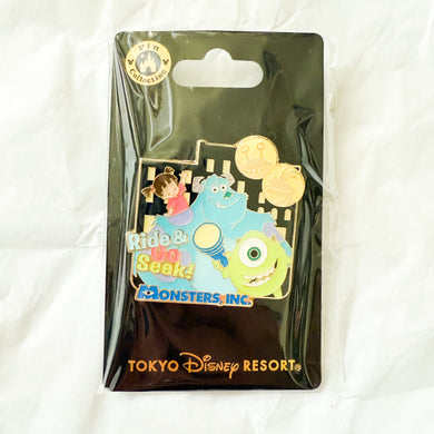 TDR - Attractions - Ride & Seek! Monster's Inc Pin