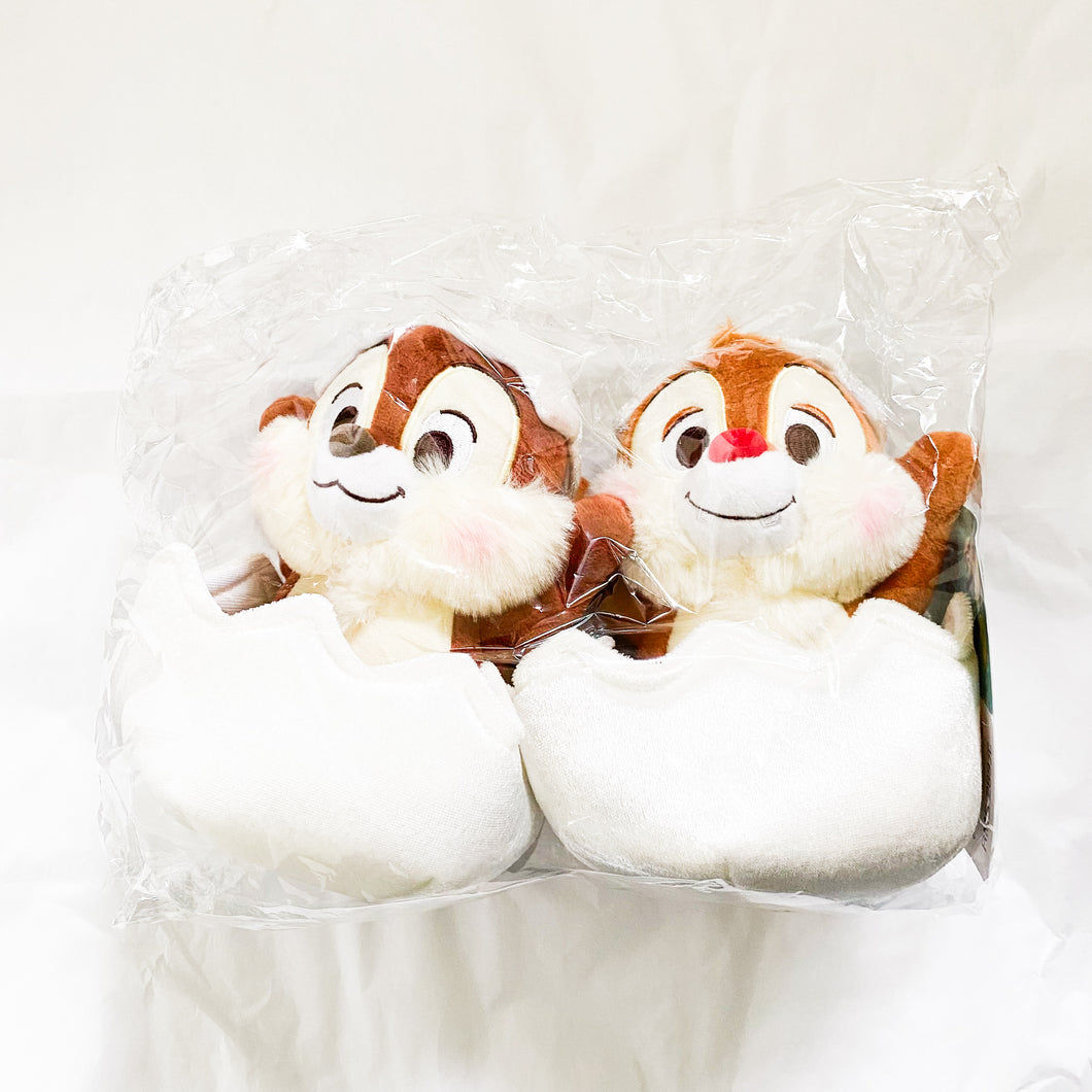 Chip and Dale Easter Egg Shell Plushie