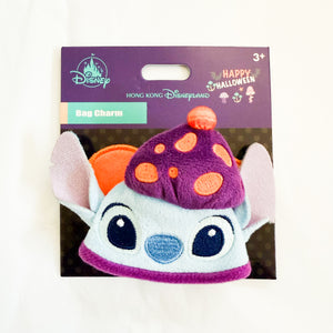 HKDL - Happy Halloween - Stitch Ear Hat Keychain