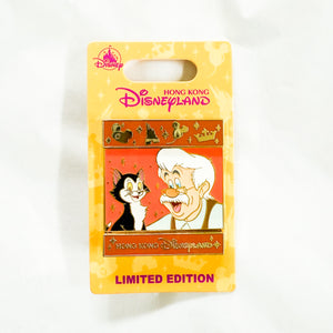 HKDL - Flipping Slide - Pinocchio Pin