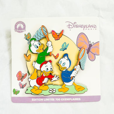 DLP - Butterflies Series - Huey, Dewey, and Louie Jumbo Pin *FLAWED*