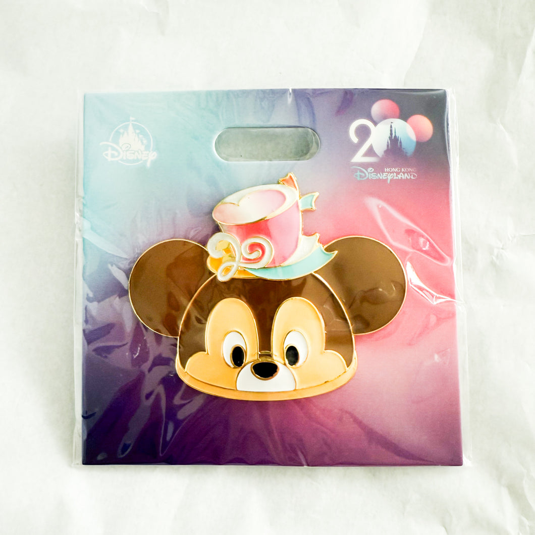 HKDL - 20th Anniversary Ear Hat Series Chip Pin