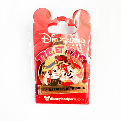 DLP - Rescue Rangers - Chip and Dale Logo Pin