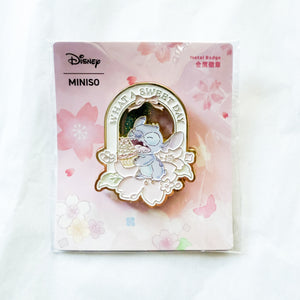 Miniso - What A Sweet Day - Stitch Pin