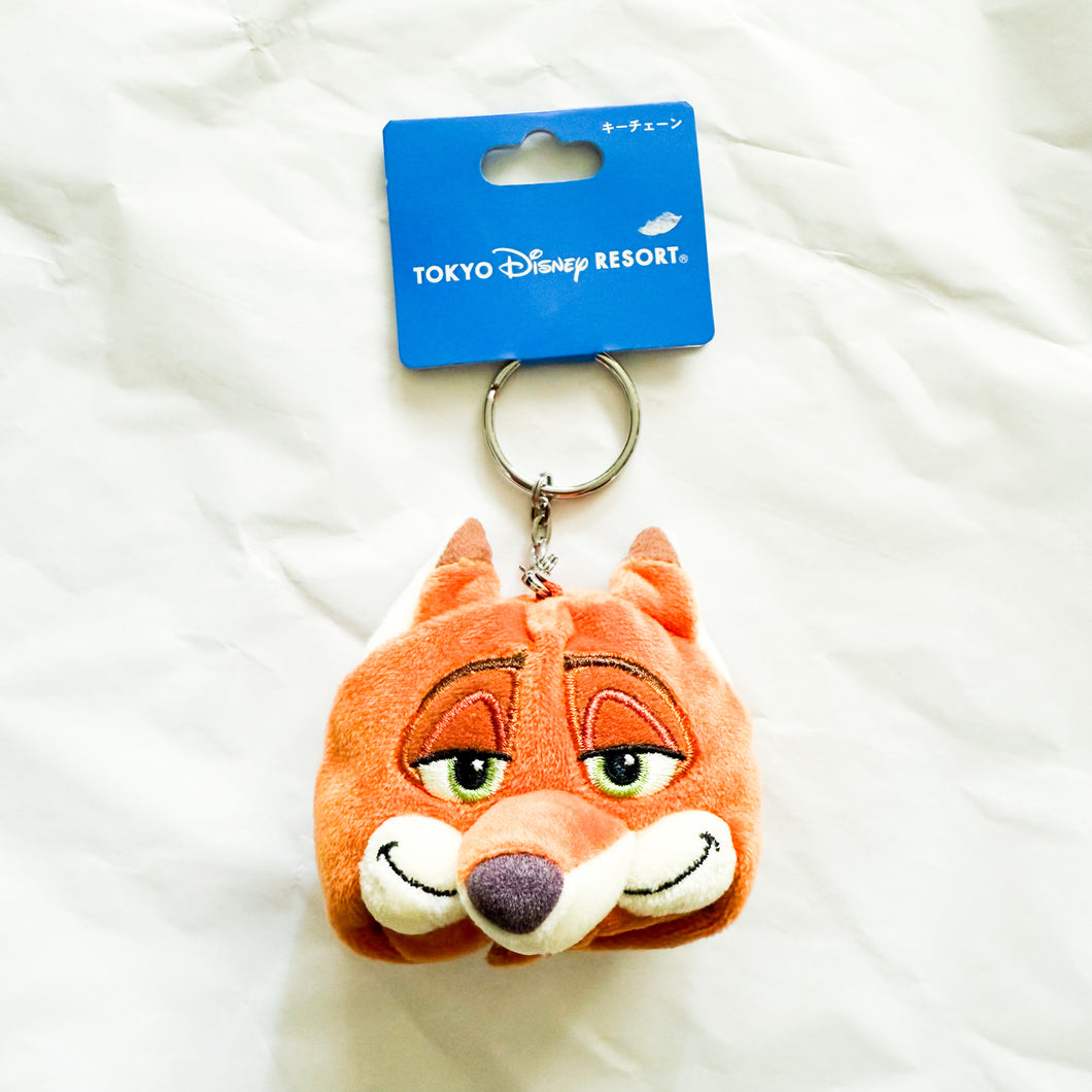 TDR - Nick Wilde Mini Plush Hat Keychain