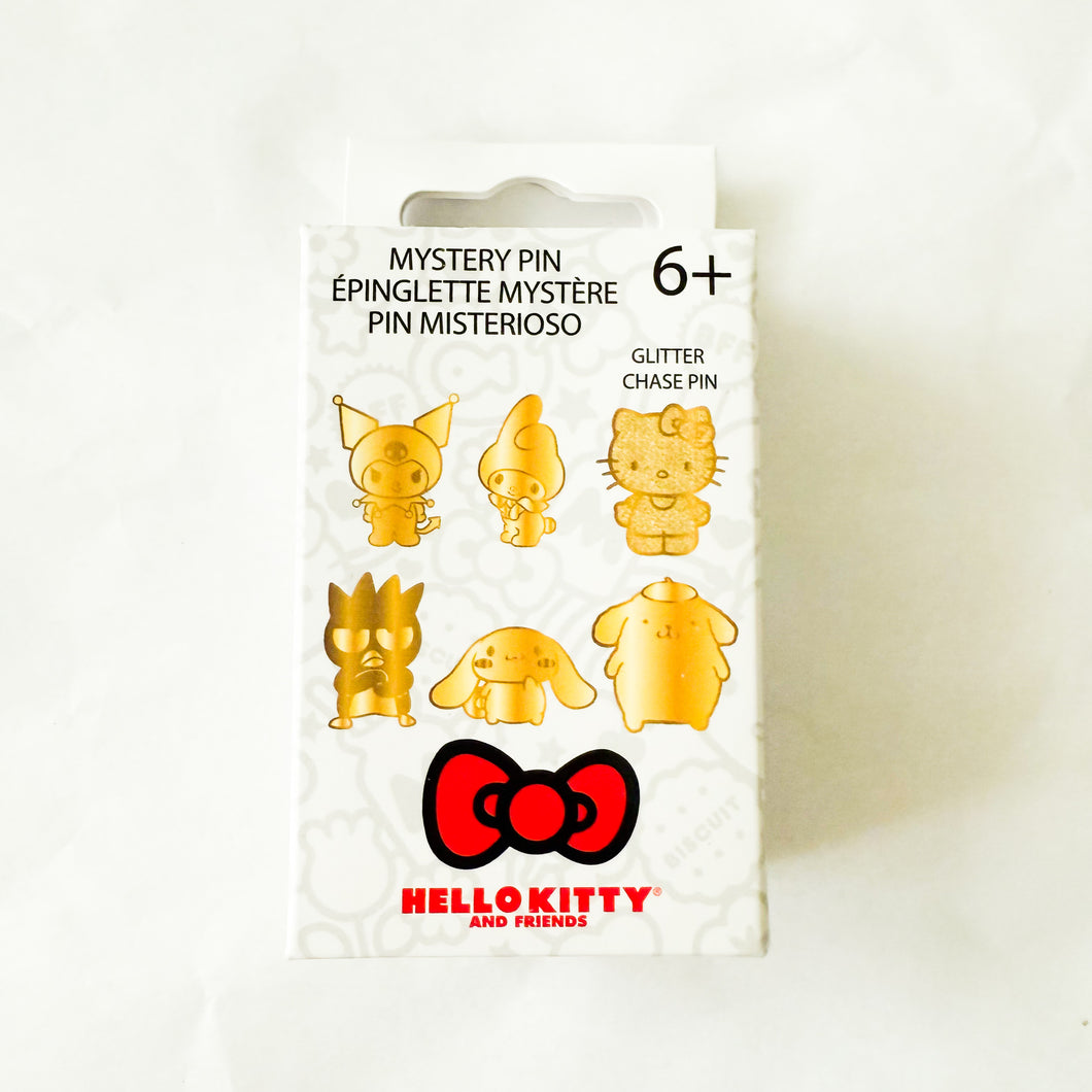 Loungefly - Hello Kitty 50th Anniversary Gold - Sealed Mystery Pin Box
