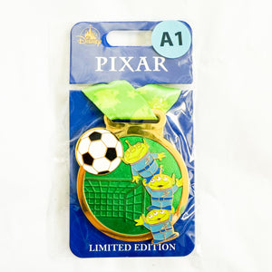 HKDL - Magic Game Prize - Little Green Men Soccer Medal Pin