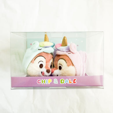 JDS - Unicorn Chip and Dale Plush Wristbands