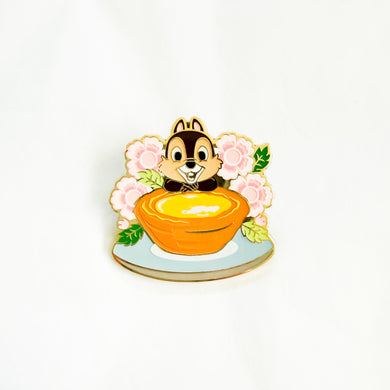 HKDL - Pin Trading Carnival 2024 - Chip with Egg Tart Pin