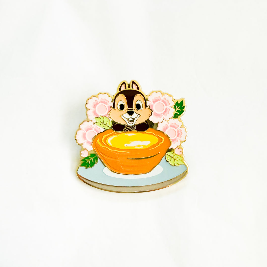 HKDL - Pin Trading Carnival 2024 - Chip with Egg Tart Pin