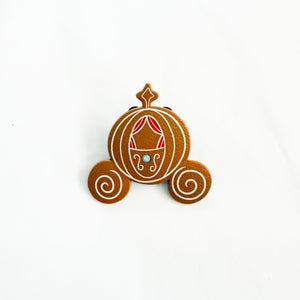 HKDL - Pin Trading Carnival 2024 - Gingerbread Cinderella Carriage Pin