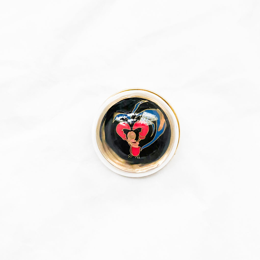 Loungefly - The Little Mermaid 35th Anniversary - Chaser Bubble Dome Sebastian Pin