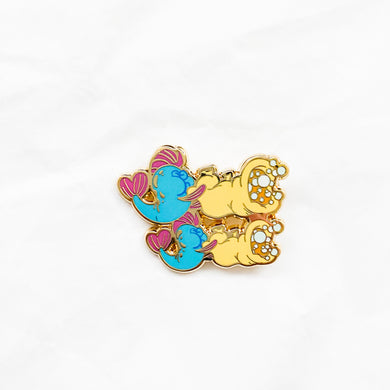 Loungefly - The Little Mermaid 35th Anniversary - Bass with Brass Pin