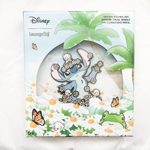 Loungefly - Springtime Stitch with Ducks Jumbo Pin