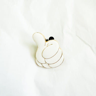 SHDR - Mickey's Glove Shape - Thumbs Up Pin