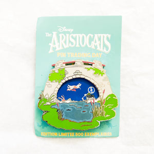 DLP - The Aristocats Pin Trading Day 2024 - Edgar the Butler, Lafayette and Napoleon Spinner Pin