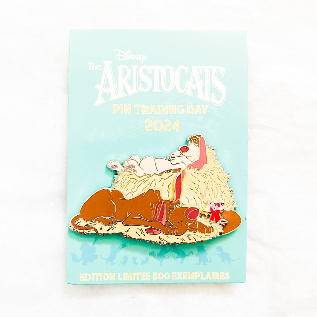 DLP - The Aristocats Pin Trading Day 2024 - Napoleon, Lafayette, Roquefort Pin