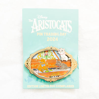 DLP - The Aristocats Pin Trading Day 2024 - Marie, Toulouse, Berlioz Pin