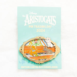 DLP - The Aristocats Pin Trading Day 2024 - Marie, Toulouse, Berlioz Pin