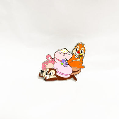 Pin Trading Carnival 2024 - Desserts - Chip and Dale Macarons Pin