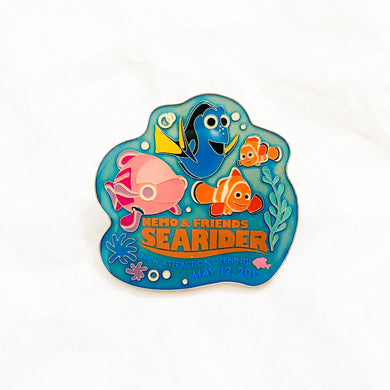 Nemo & Friends Searider - Attraction Opening - Dory, Marlin, and Nemo Pin