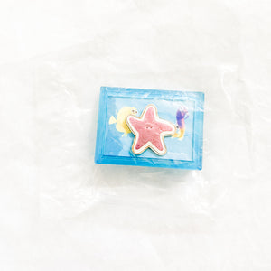 Peach the Starfish with Plastic Stand Pin