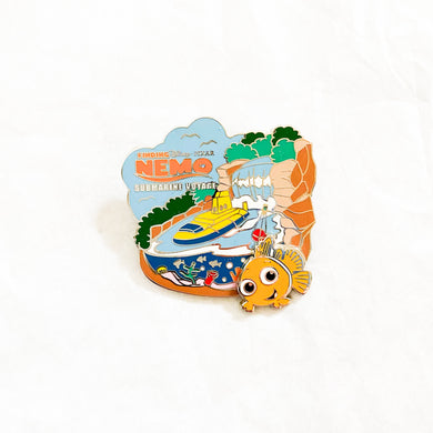 Finding Nemo Submarine Voyage Logo - Nemo Pin