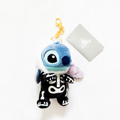 JDS - Halloween 2024 Collection - Stitch Skeleton Plush Keychain