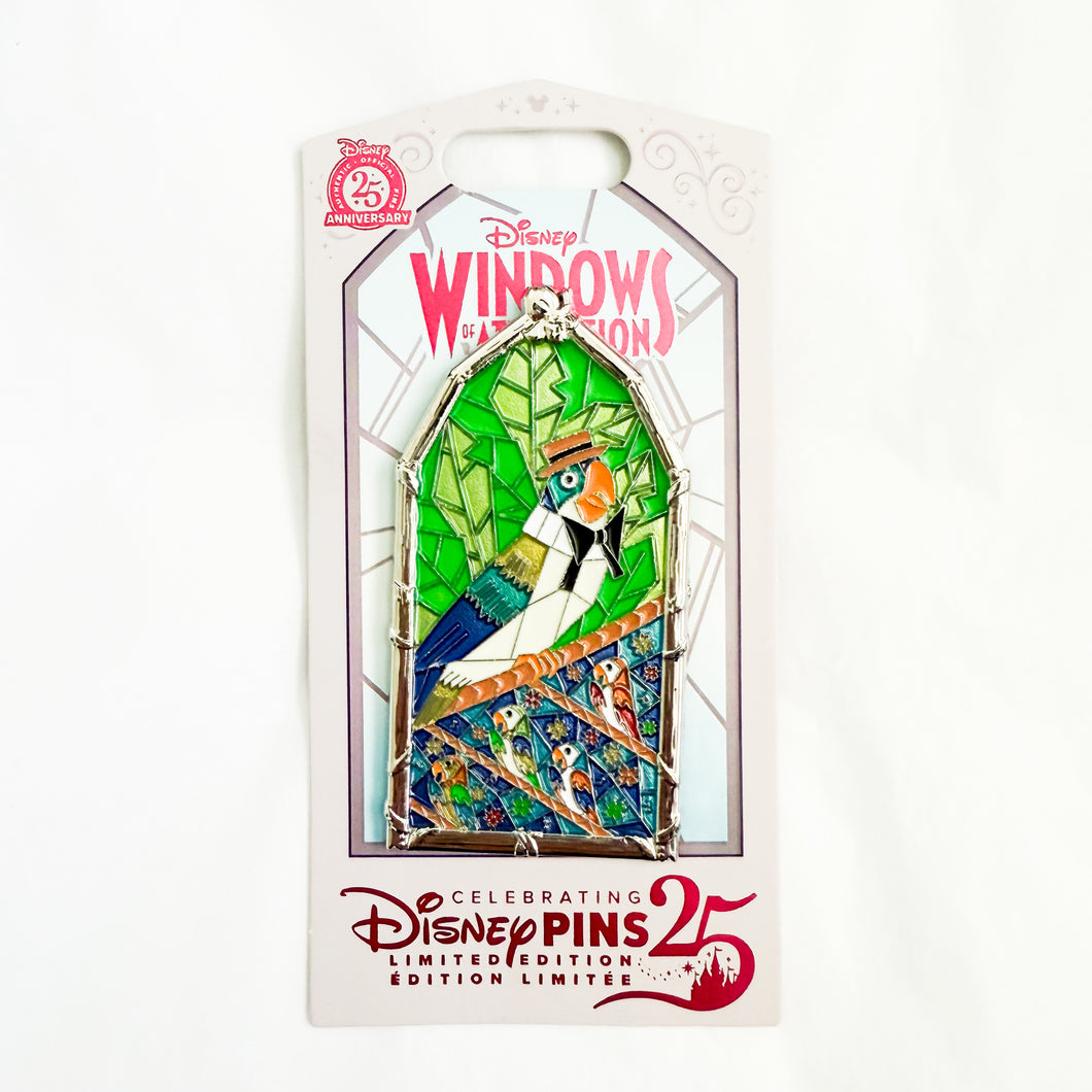 Windows of Attraction - Enchanted Tiki Room Pin