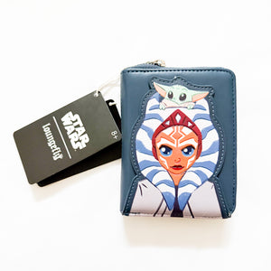 Loungefly - The Mandalorian Ahsoka and Grogu Zip-Around Wallet