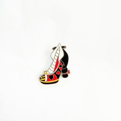 Designer Heels Villains - Queen of Hearts Pin