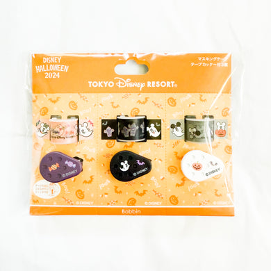 TDR - Disney Halloween 2024 - Mickey and Minnie Ghost Washi Tape with Dispensers